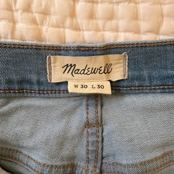 Madewell Slim Jeans COOLMAX Denim Edition 30x30 - Picture 3 of 6